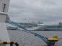 View of another ship in St Petersburg